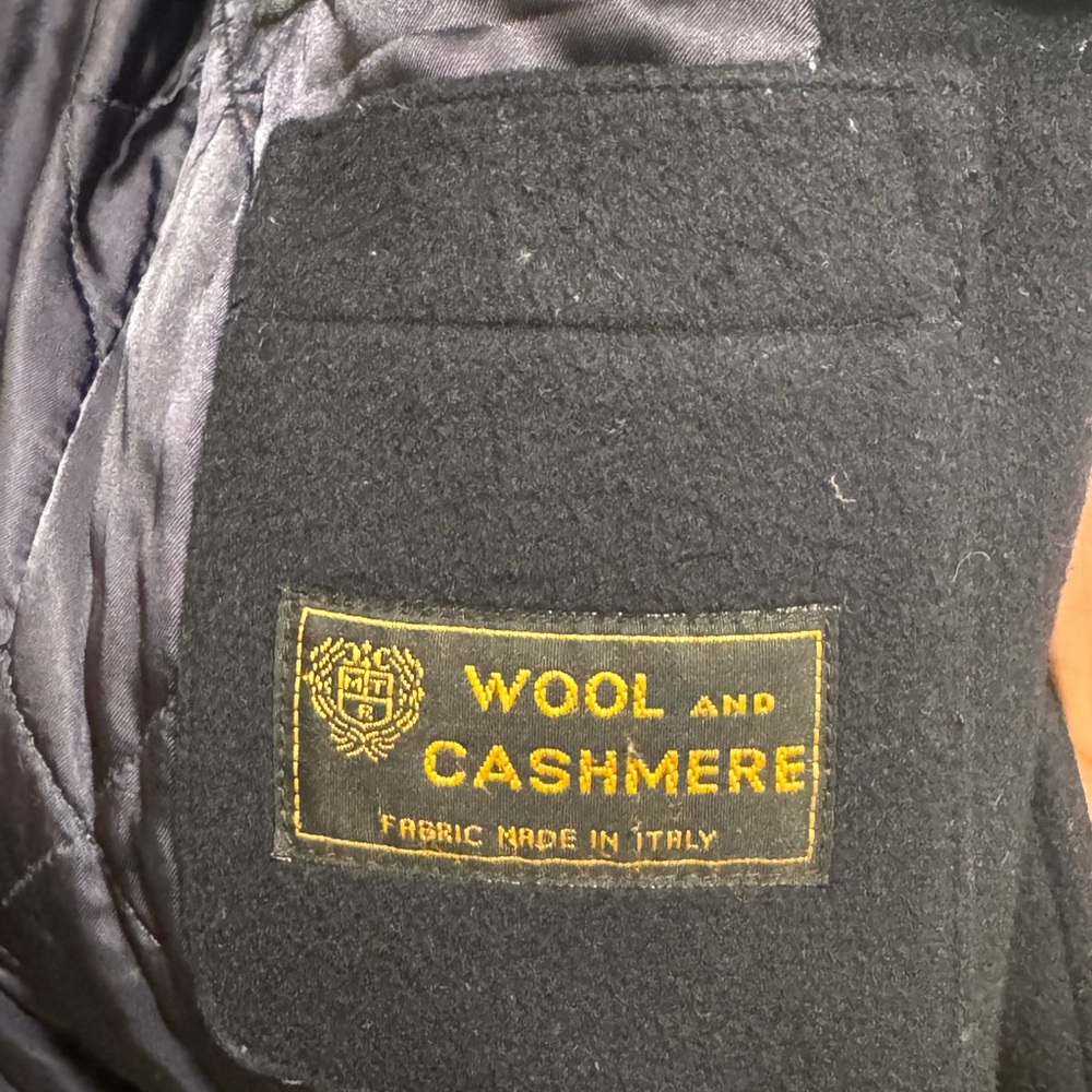 J.Crew Ludlow Wool–Cashmere Coat – Navy – 34S – Italian Fabric - Picture 3 of 3